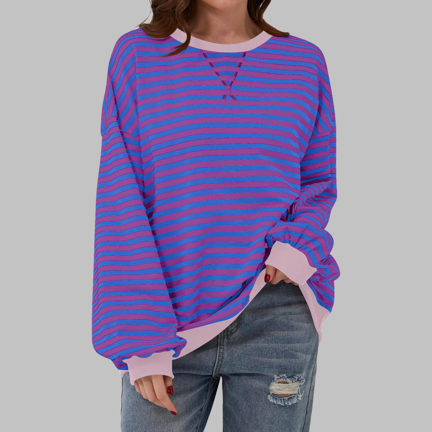 Lisette | Gestreept Sweatshirt
