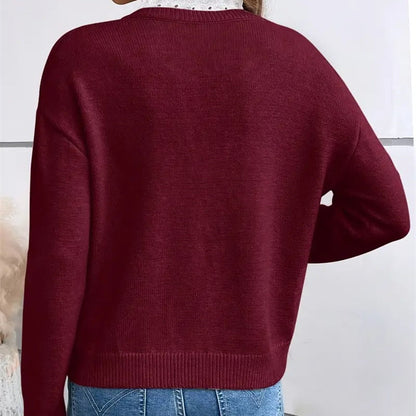 Chantal | Gebreide trui met elegante snit