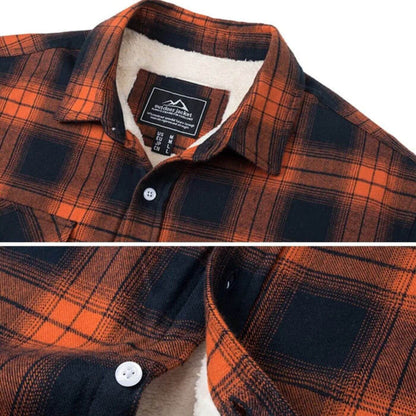 Lyon | Geruite Jas Met Voering