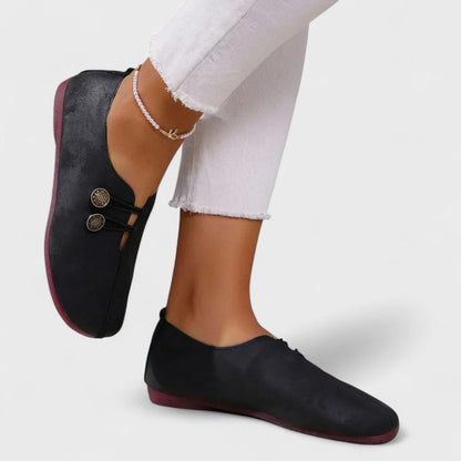 Lydia | Suède Orthopedische Loafers