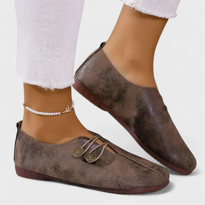 Lydia | Suède Orthopedische Loafers