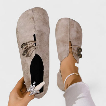 Lydia | Suède Orthopedische Loafers