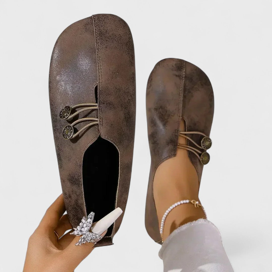 Lydia | Suède Orthopedische Loafers