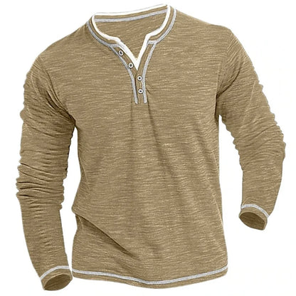 Barry | Long Sleeve Met V-Hals
