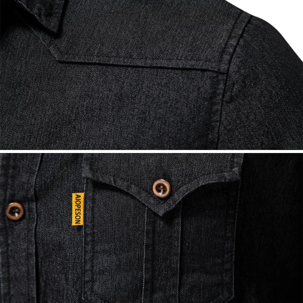 JIM - KATOEN DENIM SHIRT