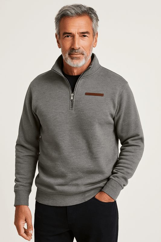 Pieter - Casual fleece sweatshirt
